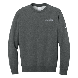Nike Club Fleece Sleeve Swoosh Crew